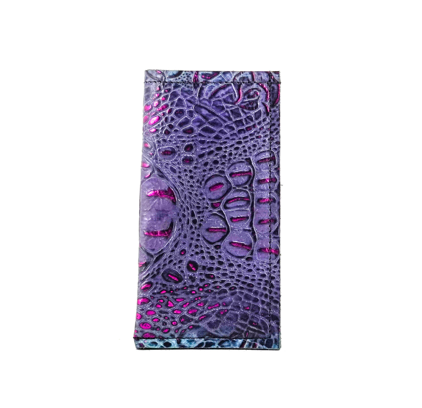Sunglass Case - All Embossed w/ Rio Croc-Sunglass Case-Western-Cowhide-Bags-Handmade-Products-Gifts-Dancing Cactus Designs