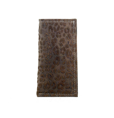 Sunglass Case - All Embossed w/ Rust Leopard-Sunglass Case-Western-Cowhide-Bags-Handmade-Products-Gifts-Dancing Cactus Designs