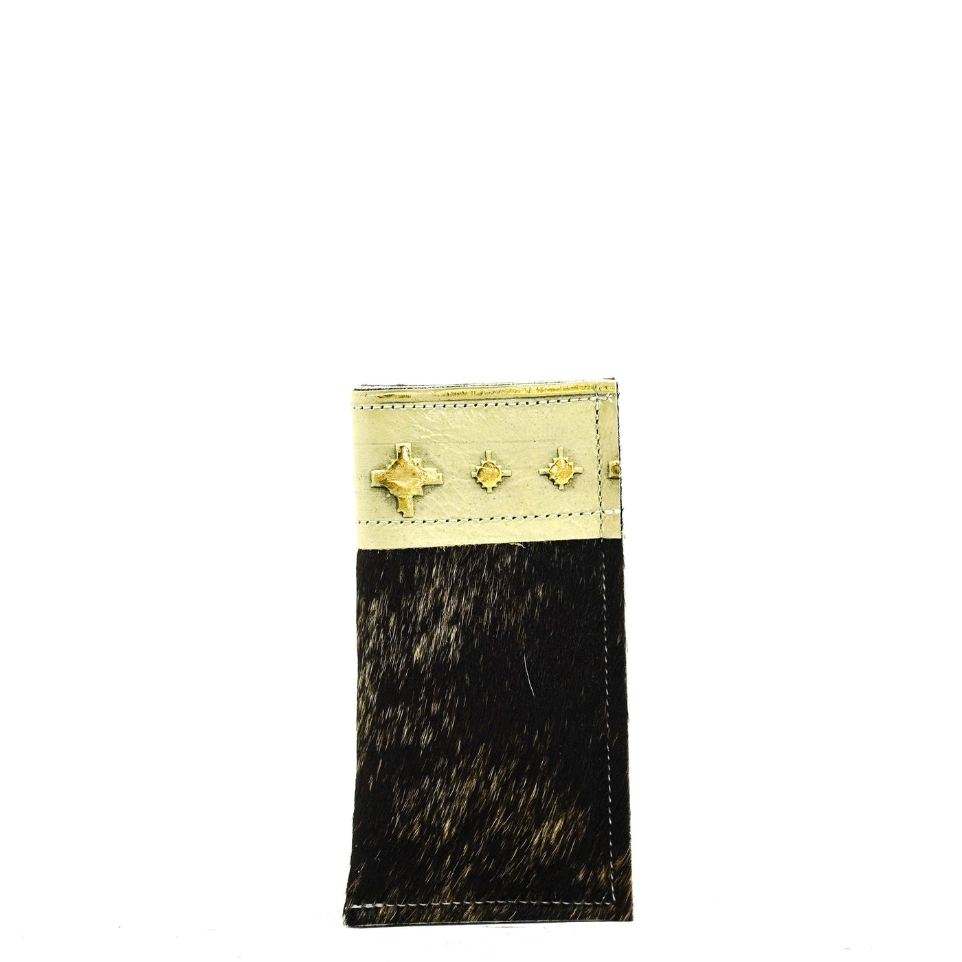 Sunglass Case - Dark Brindle w/ Golden Hills Navajo-Sunglass Case-Western-Cowhide-Bags-Handmade-Products-Gifts-Dancing Cactus Designs