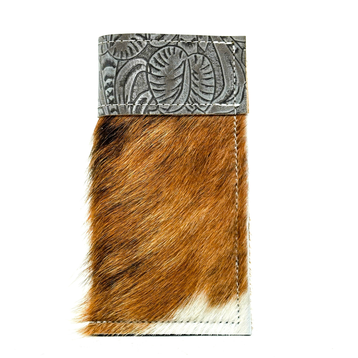 Sunglass Case - Tricolor w/ Lead Dallas Tool-Sunglass Case-Western-Cowhide-Bags-Handmade-Products-Gifts-Dancing Cactus Designs