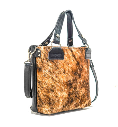 Swift - Brindle w/ No Embossed-Swift-Western-Cowhide-Bags-Handmade-Products-Gifts-Dancing Cactus Designs