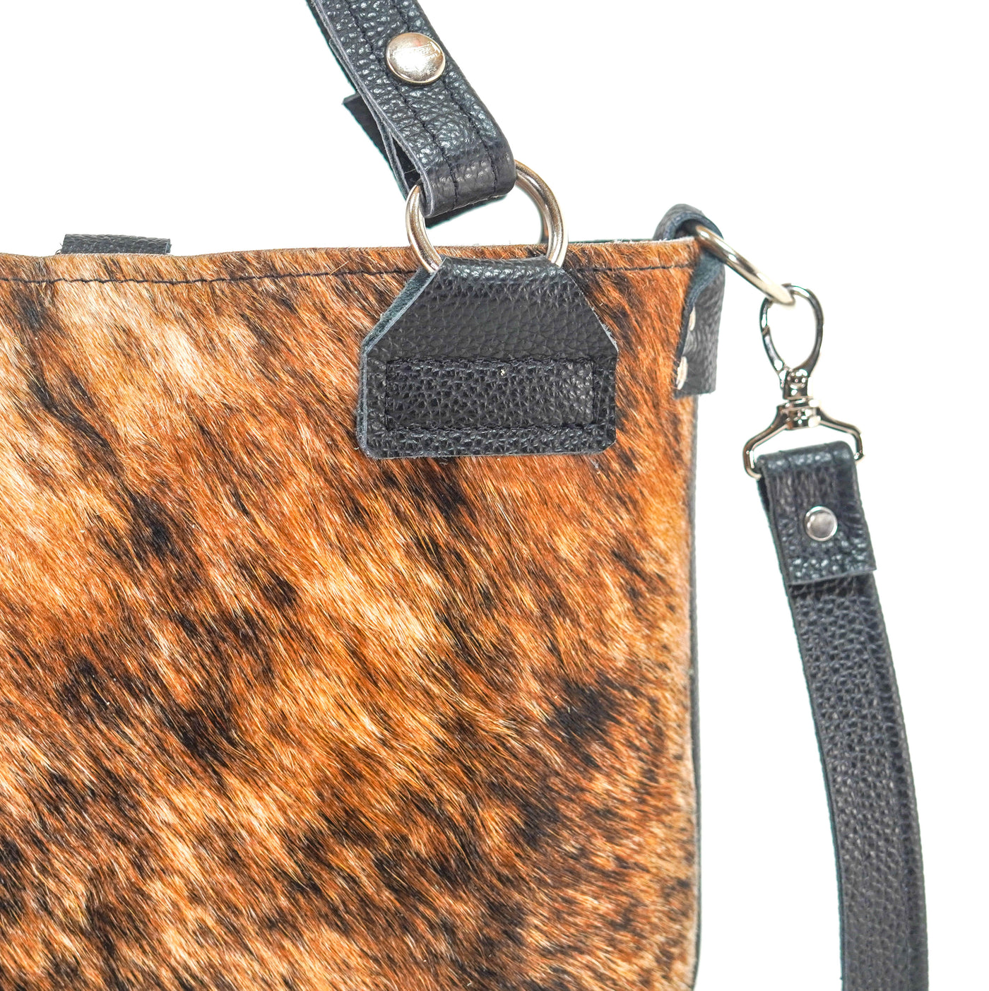 Swift - Brindle w/ No Embossed-Swift-Western-Cowhide-Bags-Handmade-Products-Gifts-Dancing Cactus Designs