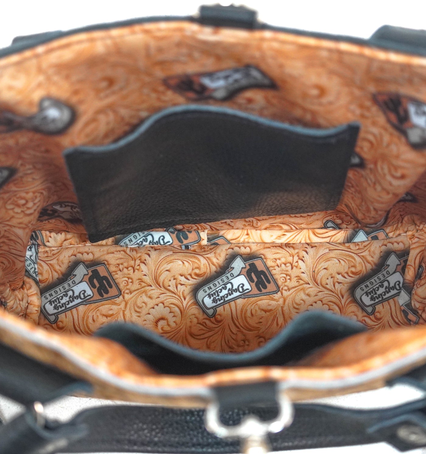 Swift - Brindle w/ No Embossed-Swift-Western-Cowhide-Bags-Handmade-Products-Gifts-Dancing Cactus Designs
