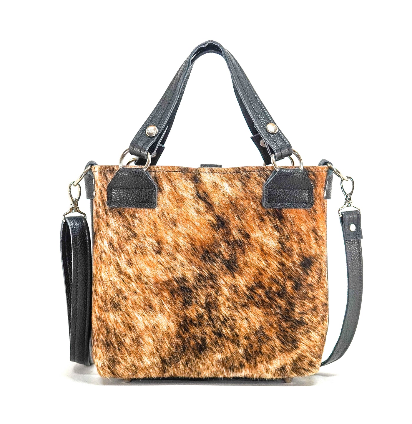 Swift - Brindle w/ No Embossed-Swift-Western-Cowhide-Bags-Handmade-Products-Gifts-Dancing Cactus Designs