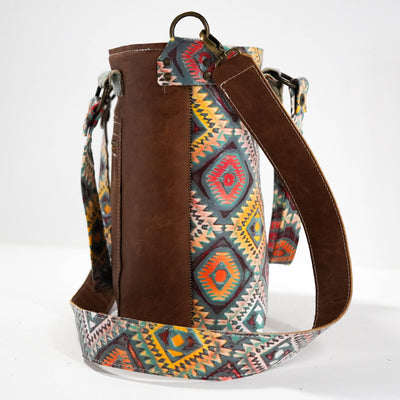Taylor - No Hide w/ Rainbow Aztec-Taylor-Western-Cowhide-Bags-Handmade-Products-Gifts-Dancing Cactus Designs