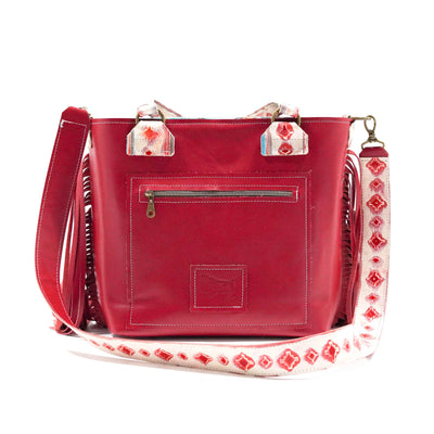 Taylor - Tricolor w/ Great Plains Navajo-Taylor-Western-Cowhide-Bags-Handmade-Products-Gifts-Dancing Cactus Designs