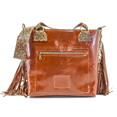 Taylor - Tricolor w/ Mint Chocolate Skulls-Taylor-Western-Cowhide-Bags-Handmade-Products-Gifts-Dancing Cactus Designs