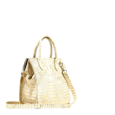 The Opry - All Embossed w/ Ivory Croc-The Opry-Western-Cowhide-Bags-Handmade-Products-Gifts-Dancing Cactus Designs