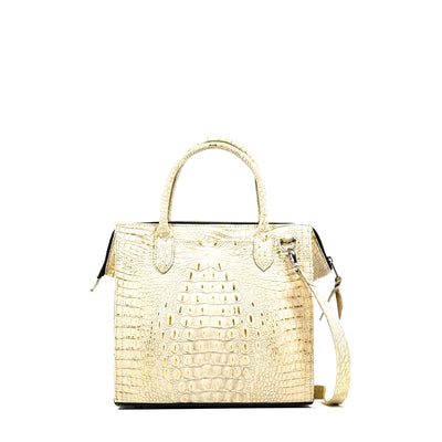 The Opry - All Embossed w/ Ivory Croc-The Opry-Western-Cowhide-Bags-Handmade-Products-Gifts-Dancing Cactus Designs