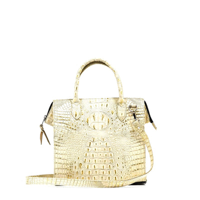 The Opry - All Embossed w/ Ivory Croc-The Opry-Western-Cowhide-Bags-Handmade-Products-Gifts-Dancing Cactus Designs