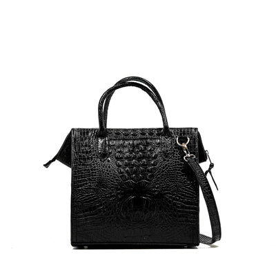 The Opry - All Embossed w/ Onyx Croc-The Opry-Western-Cowhide-Bags-Handmade-Products-Gifts-Dancing Cactus Designs