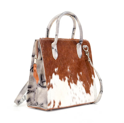 The Opry - Longhorn w/ Smoke Show Brands-The Opry-Western-Cowhide-Bags-Handmade-Products-Gifts-Dancing Cactus Designs