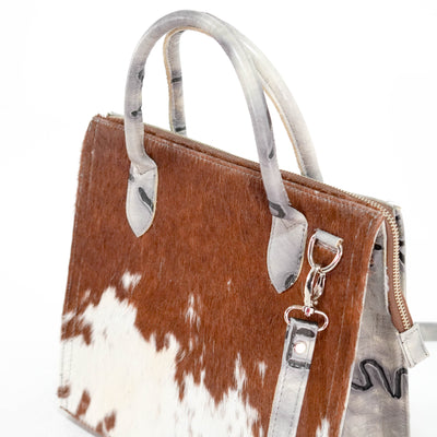 The Opry - Longhorn w/ Smoke Show Brands-The Opry-Western-Cowhide-Bags-Handmade-Products-Gifts-Dancing Cactus Designs