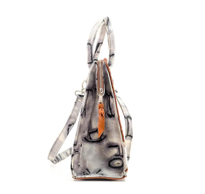 The Opry - Longhorn w/ Smoke Show Brands-The Opry-Western-Cowhide-Bags-Handmade-Products-Gifts-Dancing Cactus Designs