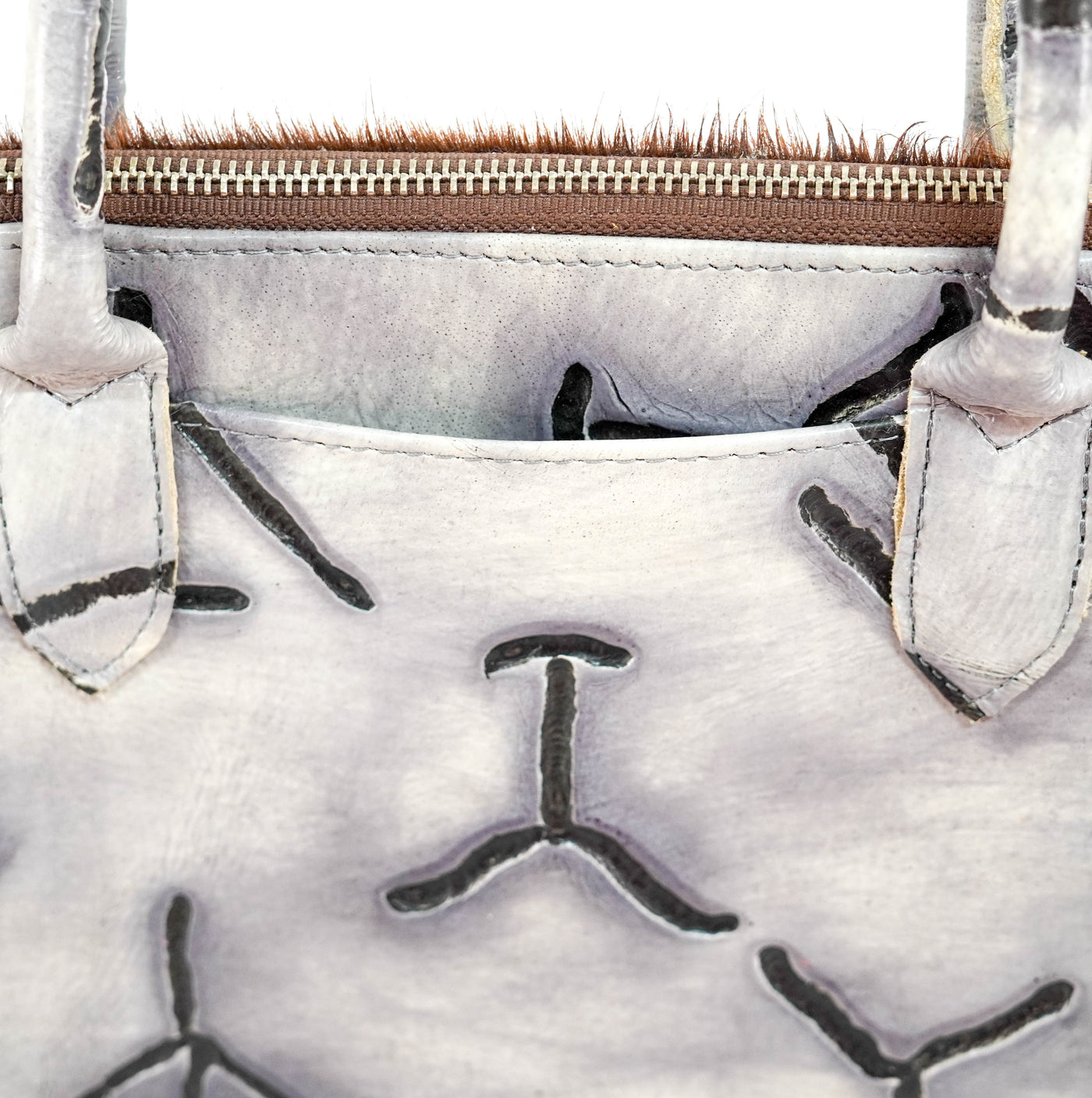 The Opry - Longhorn w/ Smoke Show Brands-The Opry-Western-Cowhide-Bags-Handmade-Products-Gifts-Dancing Cactus Designs