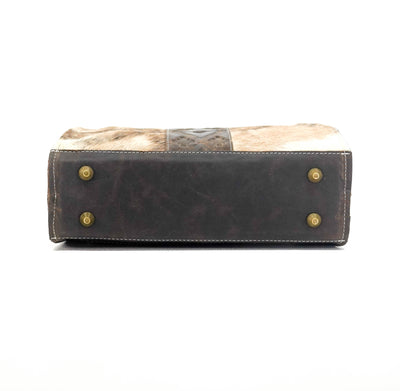 The Ranch Hand - Brindle w/ Walnut Navajo-The Ranch Hand-Western-Cowhide-Bags-Handmade-Products-Gifts-Dancing Cactus Designs