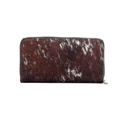 The Stage Coach Wallet - Longhorn w/ No Embossed-The Stage Coach Wallet-Western-Cowhide-Bags-Handmade-Products-Gifts-Dancing Cactus Designs
