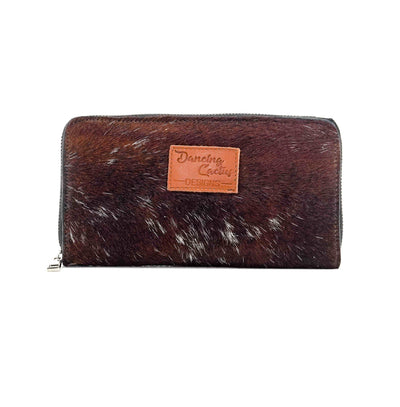 The Stage Coach Wallet - Longhorn w/ No Embossed-The Stage Coach Wallet-Western-Cowhide-Bags-Handmade-Products-Gifts-Dancing Cactus Designs