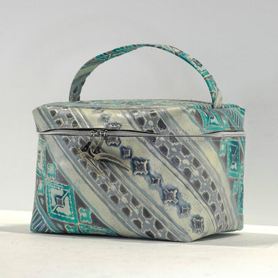 Train Station - All Embossed w/ Royston Navajo-Train Station-Western-Cowhide-Bags-Handmade-Products-Gifts-Dancing Cactus Designs