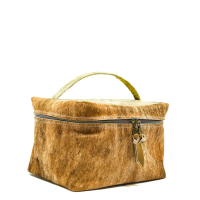 Train Station - Brindle w/ Ivory Croc-Train Station-Western-Cowhide-Bags-Handmade-Products-Gifts-Dancing Cactus Designs