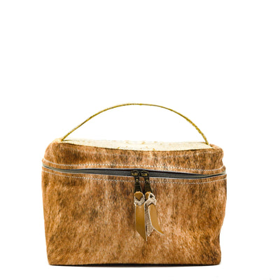 Train Station - Brindle w/ Ivory Croc-Train Station-Western-Cowhide-Bags-Handmade-Products-Gifts-Dancing Cactus Designs