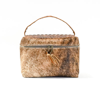 Train Station - Brindle w/ Saddle Croc-Train Station-Western-Cowhide-Bags-Handmade-Products-Gifts-Dancing Cactus Designs