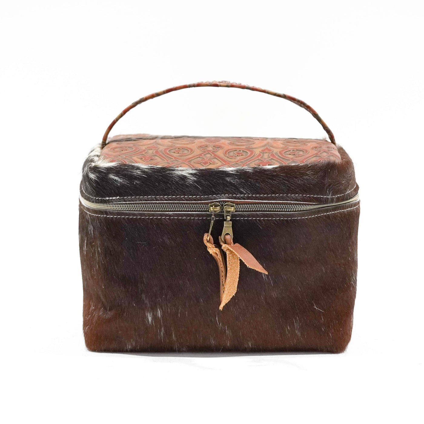 Train Station - Longhorn w/ Caramel Black Jack-Train Station-Western-Cowhide-Bags-Handmade-Products-Gifts-Dancing Cactus Designs