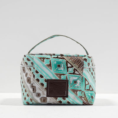 Train Station - No Hide w/ Bora Bora Navajo-Train Station-Western-Cowhide-Bags-Handmade-Products-Gifts-Dancing Cactus Designs