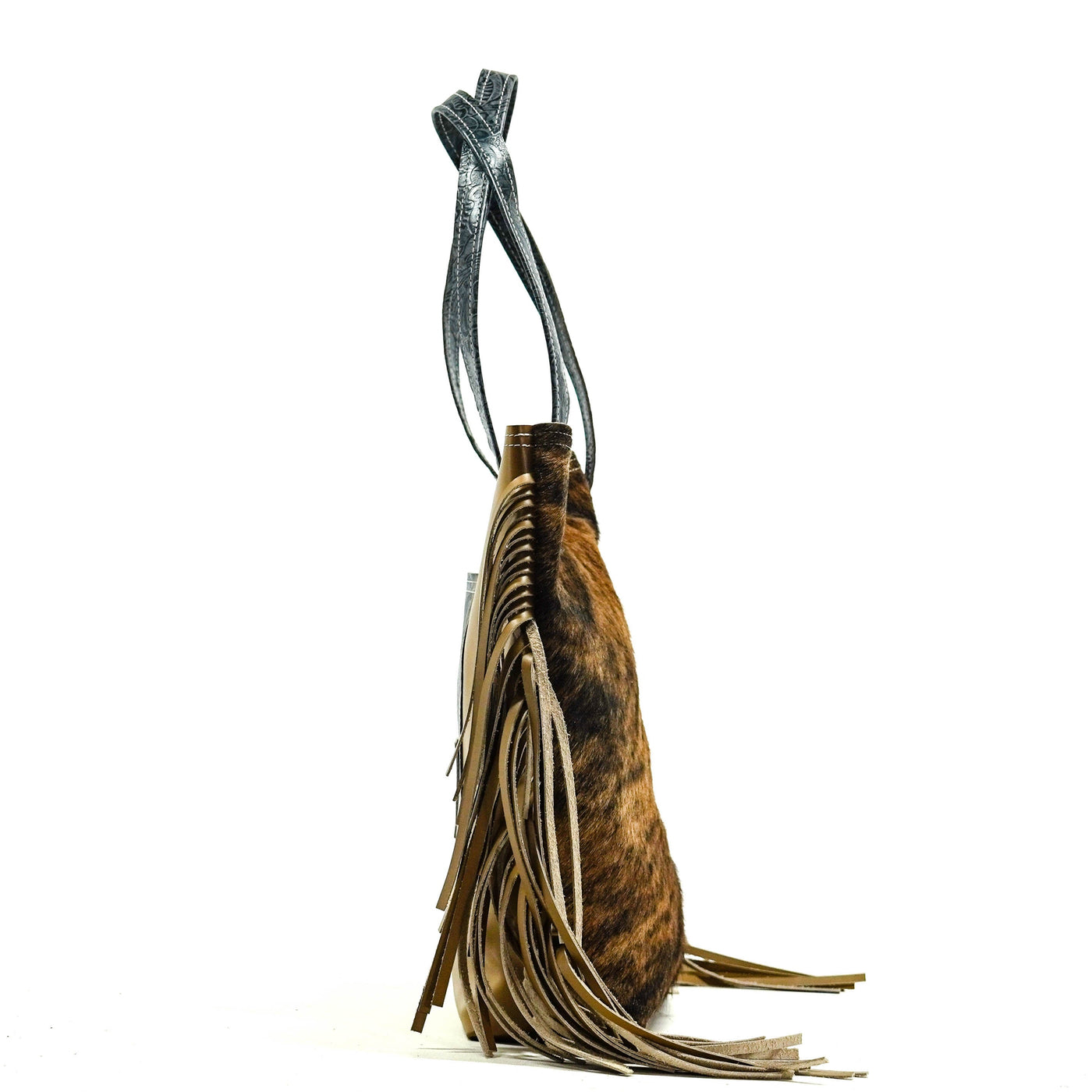 Trisha - Brindle w/ No Embossed-Trisha-Western-Cowhide-Bags-Handmade-Products-Gifts-Dancing Cactus Designs