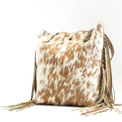 Trisha - Longhorn w/ Honey Tool-Trisha-Western-Cowhide-Bags-Handmade-Products-Gifts-Dancing Cactus Designs
