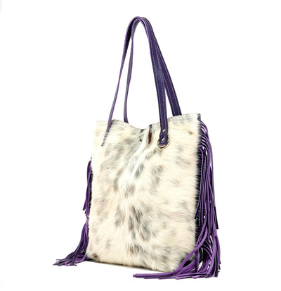 Trisha - Tricolor w/ No Embossed-Trisha-Western-Cowhide-Bags-Handmade-Products-Gifts-Dancing Cactus Designs