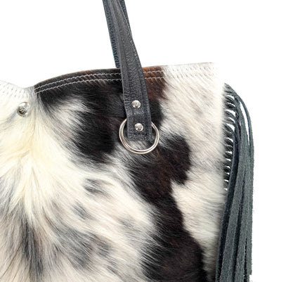 Trisha - Tricolor w/ No Embossed-Trisha-Western-Cowhide-Bags-Handmade-Products-Gifts-Dancing Cactus Designs