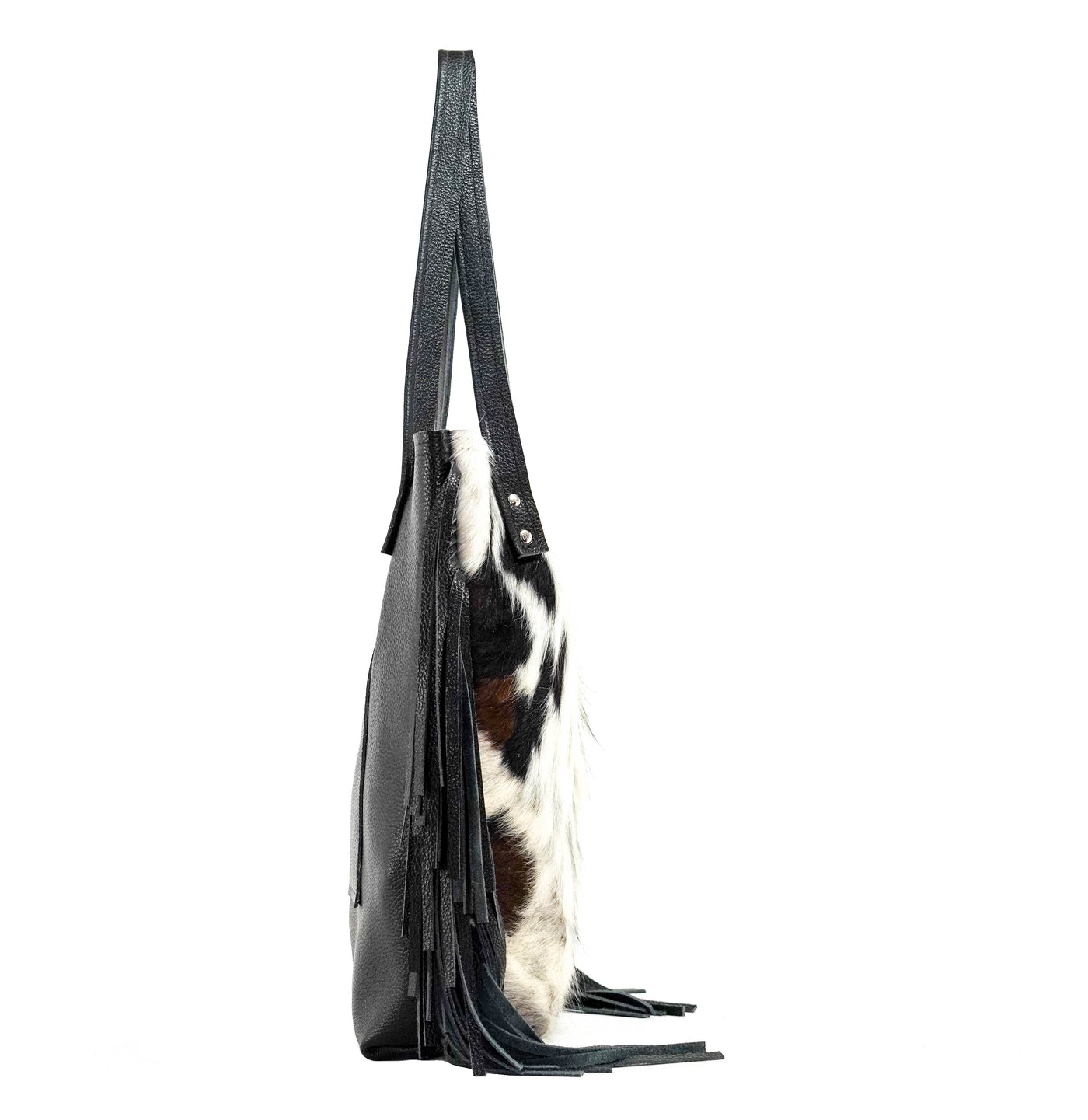 Trisha - Tricolor w/ No Embossed-Trisha-Western-Cowhide-Bags-Handmade-Products-Gifts-Dancing Cactus Designs