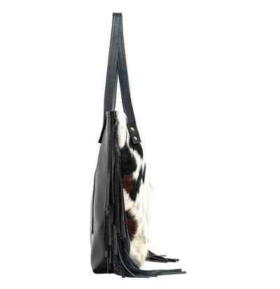 Trisha - Tricolor w/ No Embossed-Trisha-Western-Cowhide-Bags-Handmade-Products-Gifts-Dancing Cactus Designs