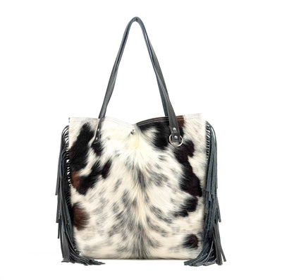 Trisha - Tricolor w/ No Embossed-Trisha-Western-Cowhide-Bags-Handmade-Products-Gifts-Dancing Cactus Designs