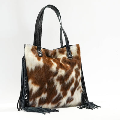 Trisha - Tricolor w/ Onyx Navajo-Trisha-Western-Cowhide-Bags-Handmade-Products-Gifts-Dancing Cactus Designs