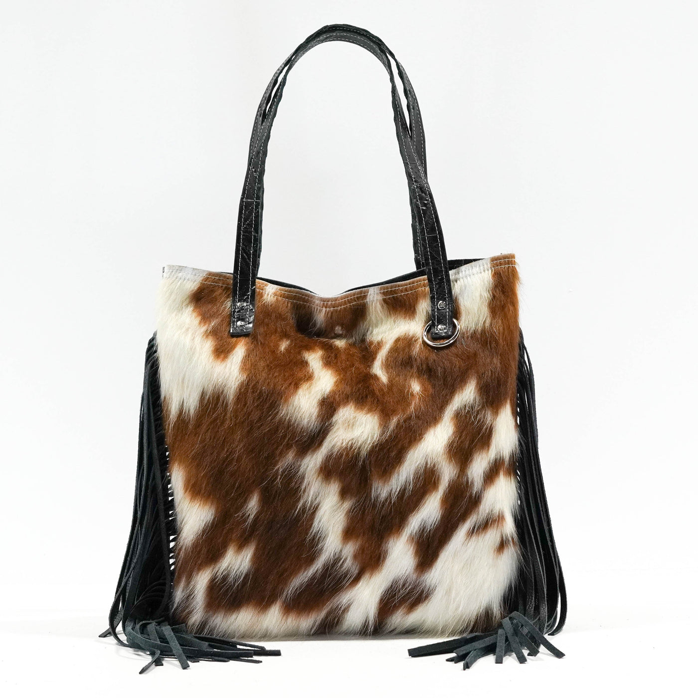 Trisha - Tricolor w/ Onyx Navajo-Trisha-Western-Cowhide-Bags-Handmade-Products-Gifts-Dancing Cactus Designs