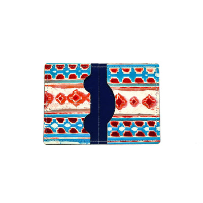 Waylon Wallet - All Embossed w/ Great Plains Navajo-Waylon Wallet-Western-Cowhide-Bags-Handmade-Products-Gifts-Dancing Cactus Designs