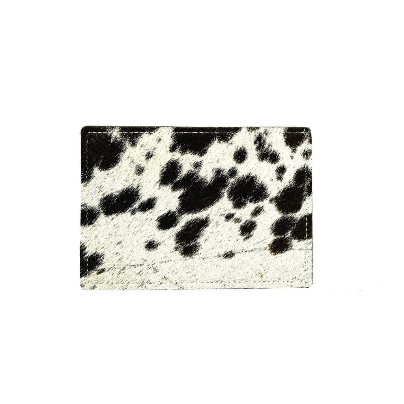 Waylon Wallet - Black & White w/ Galaxy Tool-Waylon Wallet-Western-Cowhide-Bags-Handmade-Products-Gifts-Dancing Cactus Designs