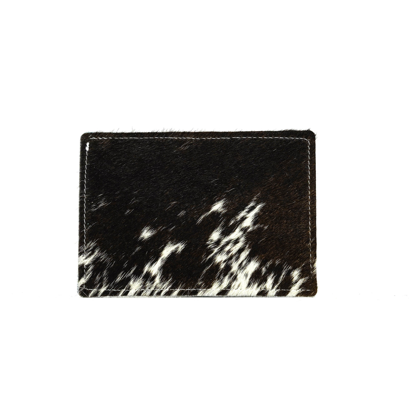 Waylon Wallet - Black & White w/ Galaxy Tool-Waylon Wallet-Western-Cowhide-Bags-Handmade-Products-Gifts-Dancing Cactus Designs