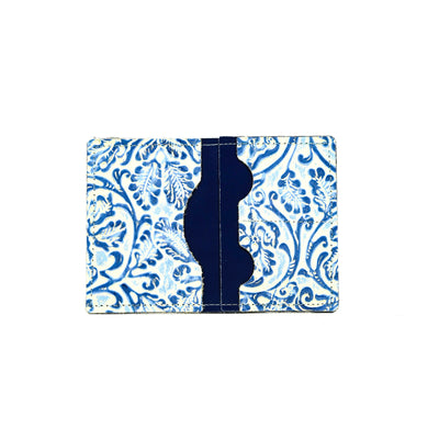 Waylon Wallet - Black & White w/ Galaxy Tool-Waylon Wallet-Western-Cowhide-Bags-Handmade-Products-Gifts-Dancing Cactus Designs