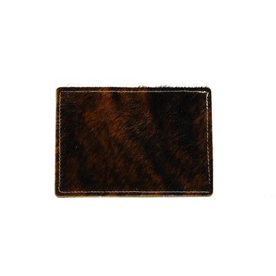 Waylon Wallet - Brindle w/ Lime Green Leather-Waylon Wallet-Western-Cowhide-Bags-Handmade-Products-Gifts-Dancing Cactus Designs