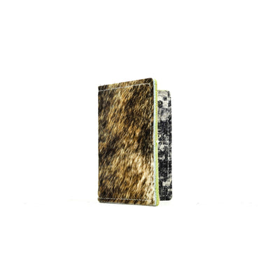 Waylon Wallet - Brindle w/ Patina Driftwood-Waylon Wallet-Western-Cowhide-Bags-Handmade-Products-Gifts-Dancing Cactus Designs