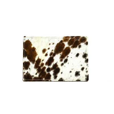 Waylon Wallet - Exotic Brindle w/ Saddle Croc-Waylon Wallet-Western-Cowhide-Bags-Handmade-Products-Gifts-Dancing Cactus Designs