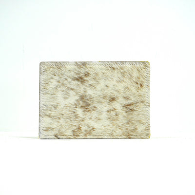 Waylon Wallet - Light Brindle w/ Cowboy Tool-Waylon Wallet-Western-Cowhide-Bags-Handmade-Products-Gifts-Dancing Cactus Designs