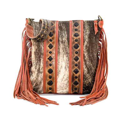 Wynonna - Brindle w/ Santa Fe Navajo-Wynonna-Western-Cowhide-Bags-Handmade-Products-Gifts-Dancing Cactus Designs