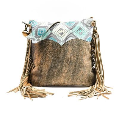 Wynonna - Exotic Brindle w/ Royston Aztec-Wynonna-Western-Cowhide-Bags-Handmade-Products-Gifts-Dancing Cactus Designs