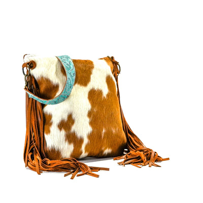 Wynonna - Longhorn w/ No Embossed-Wynonna-Western-Cowhide-Bags-Handmade-Products-Gifts-Dancing Cactus Designs
