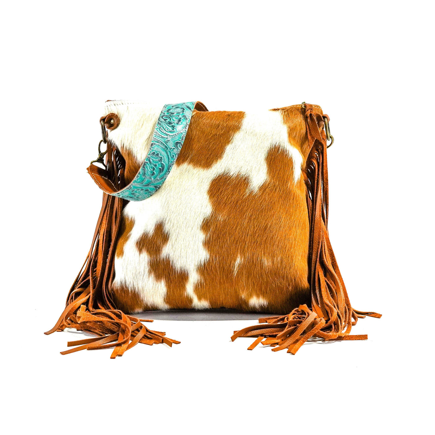 Wynonna - Longhorn w/ No Embossed-Wynonna-Western-Cowhide-Bags-Handmade-Products-Gifts-Dancing Cactus Designs