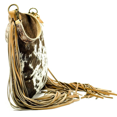 Wynonna - Oil Spot w/ No Embossed-Wynonna-Western-Cowhide-Bags-Handmade-Products-Gifts-Dancing Cactus Designs